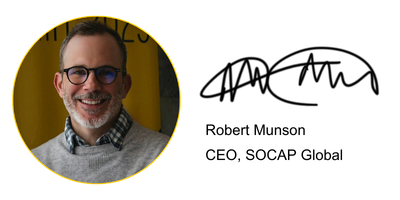 Robert Munson, CEO, SOCAP Global