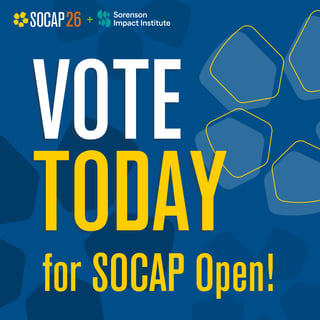 Vote today for SOCAP Open!