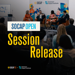 SOCAP Open Session Release