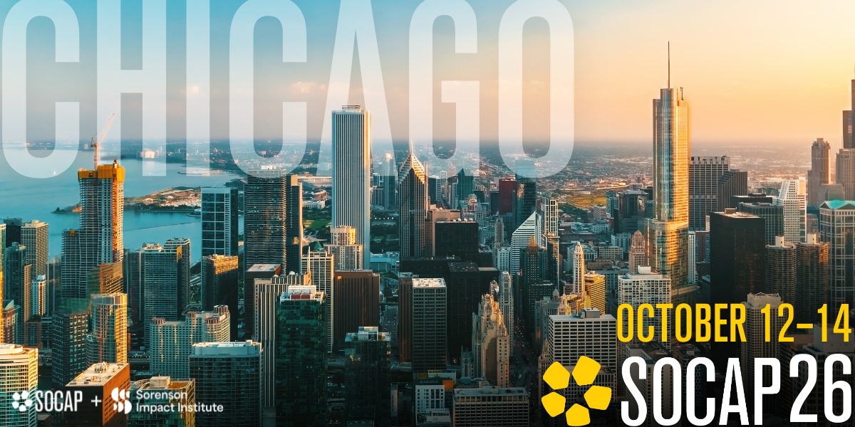 Chicago. October 12-14. SOCAP26.
